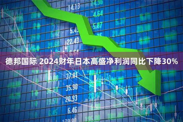 德邦国际 2024财年日本高盛净利润同比下降30%