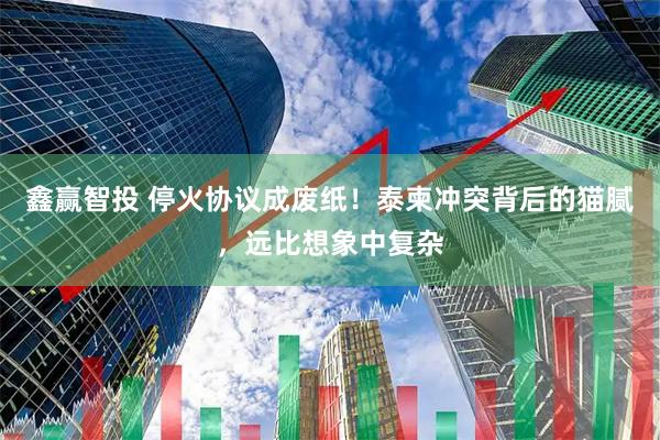 鑫赢智投 停火协议成废纸！泰柬冲突背后的猫腻，远比想象中复杂